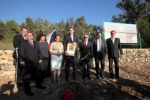 Czech PM Plants Olive Tree in Grove of Nations