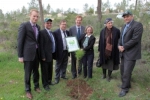 Honored guests and KKL-JNF representatives. Photo: KKL-JNF Photo Archive